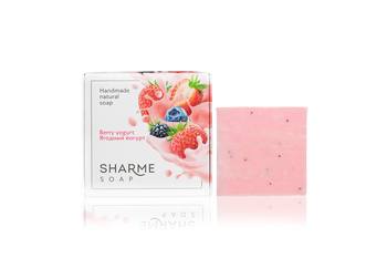 МЫЛО SHARME SOAP ЯГОДНЫЙ ЙОГУРТ/BERRY YOGURT - SHARME (Сухая косметика и кремы, шампуни и кондиционеры) - greenwaygoods.ru